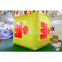 Advertising cube rooftop inflatable