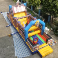 Commercial Cheap Inflatable Parcours Inflatable Obstacle Course Bounce For Kids