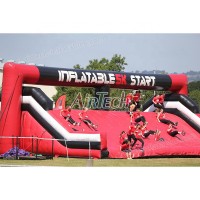 5k obstacle races fun 5k inflatable big baller obstacle course