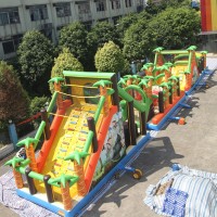 Inflatable Parcours Commercial Cheap Inflatable Obstacle Course Bounce For Sale